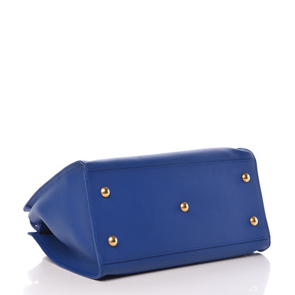 Saint Laurent Calfskin Small Classic Y Cabas Royal Blue 4 of 12