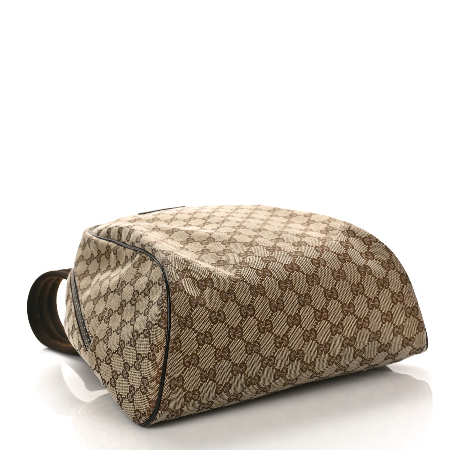 Gucci Monogram Travel Backpack Dark Brown 4 of 9