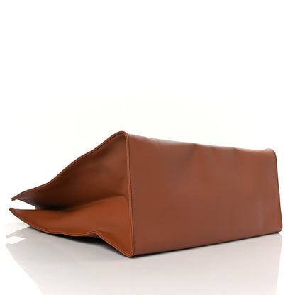 Telfar Vegan Leather Large Shopping Bag Tan 4 of 9
