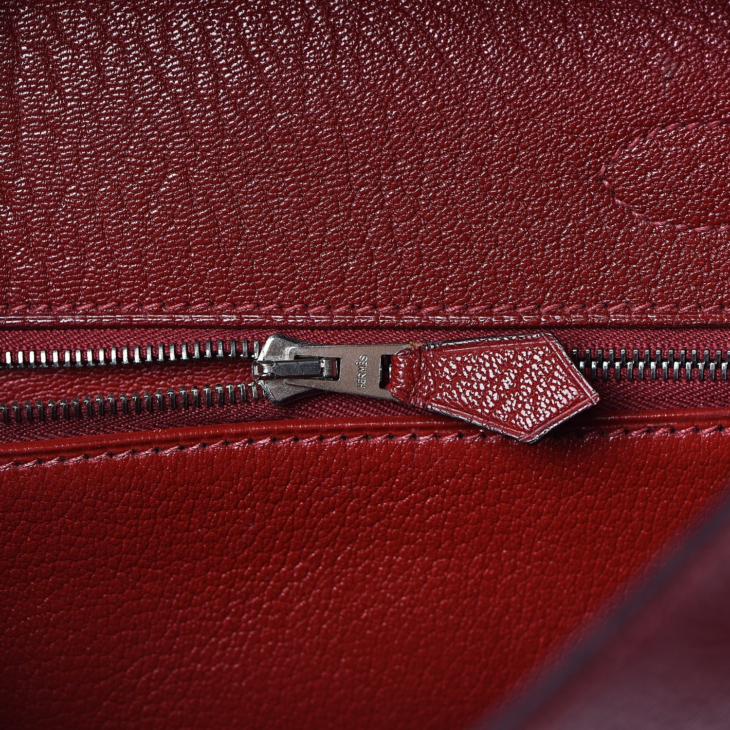 Hermes Chevre De Coromandel Kelly Retourne 32 Rouge H 27 of 42