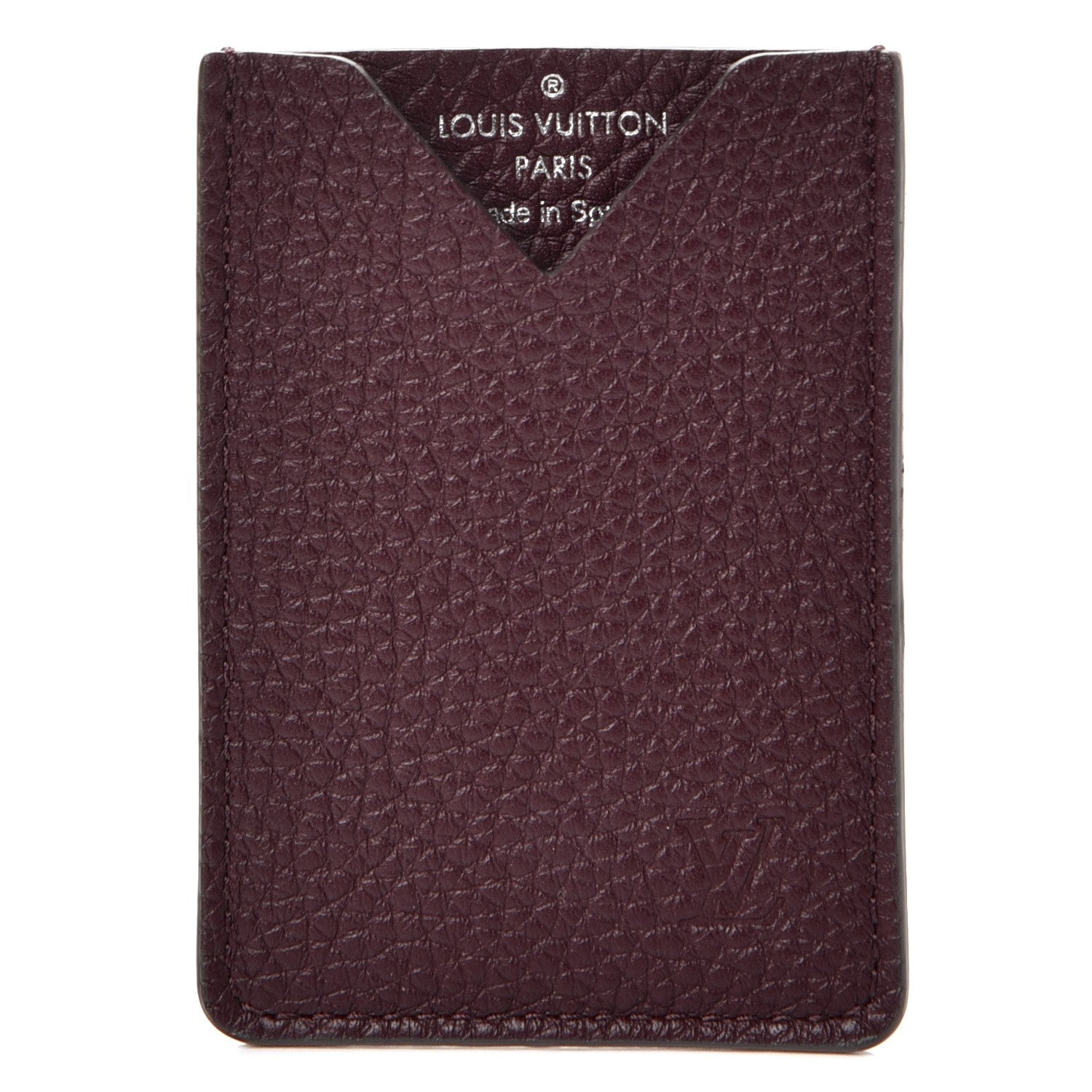 Louis Vuitton Taurillon Card Holder Bordeaux 1 of 7