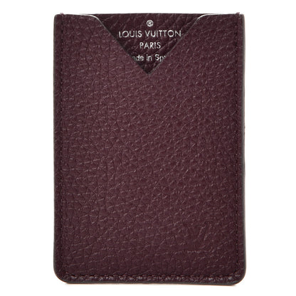 Louis Vuitton Taurillon Card Holder Bordeaux 1 of 7