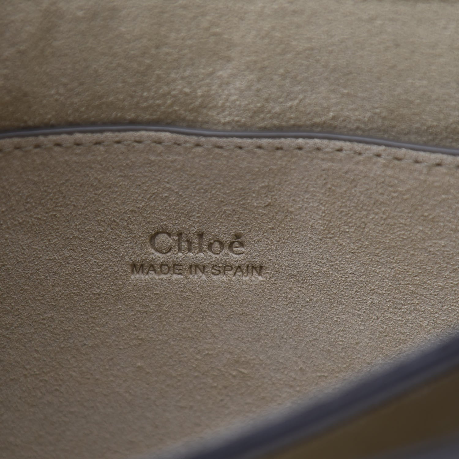 Chloe Suede Calfskin Small Faye Shoulder Bag Cement Pink 5 of 11