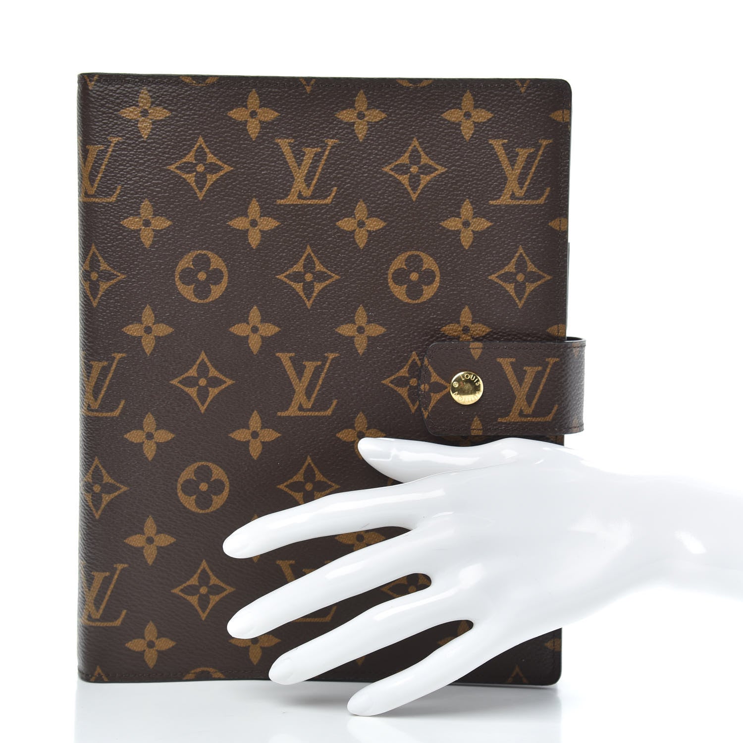 Louis Vuitton Monogram Large Ring Agenda Cover 2 of 8