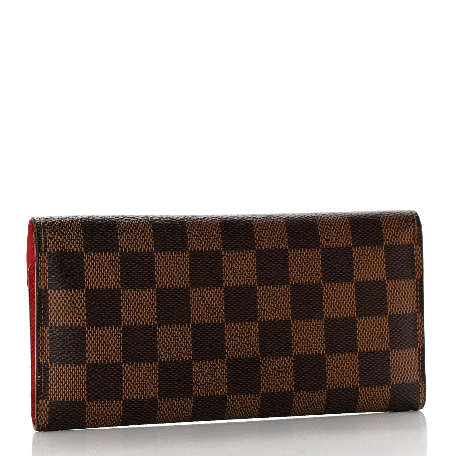 Louis Vuitton Damier Ebene Josephine Wallet Red 3 of 9