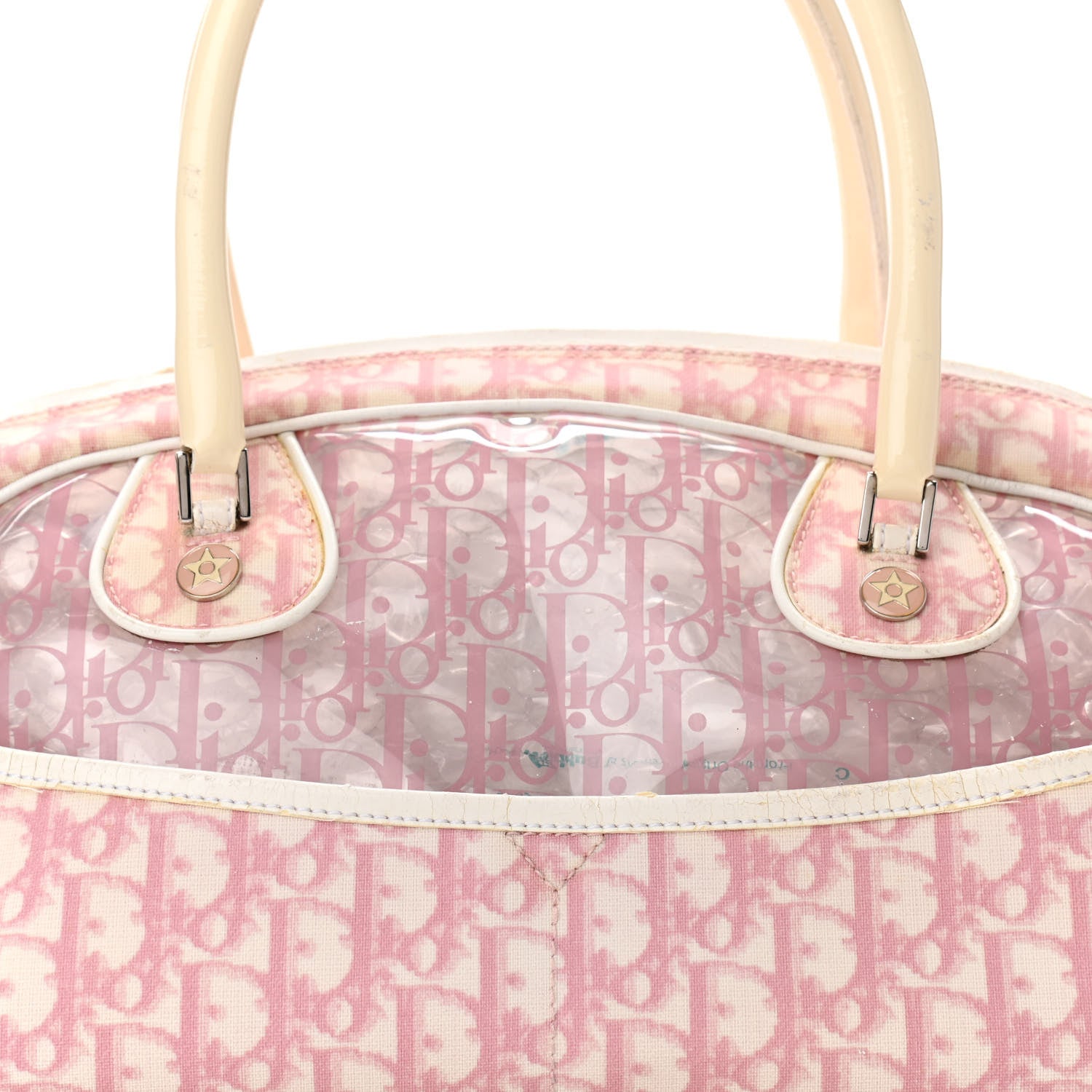 Christian Dior Monogram PVC Bowler Pink 8 of 14