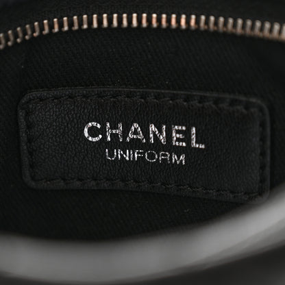 Chanel Aged Calfskin Quilted Crossbody Bag Black 6 of 12