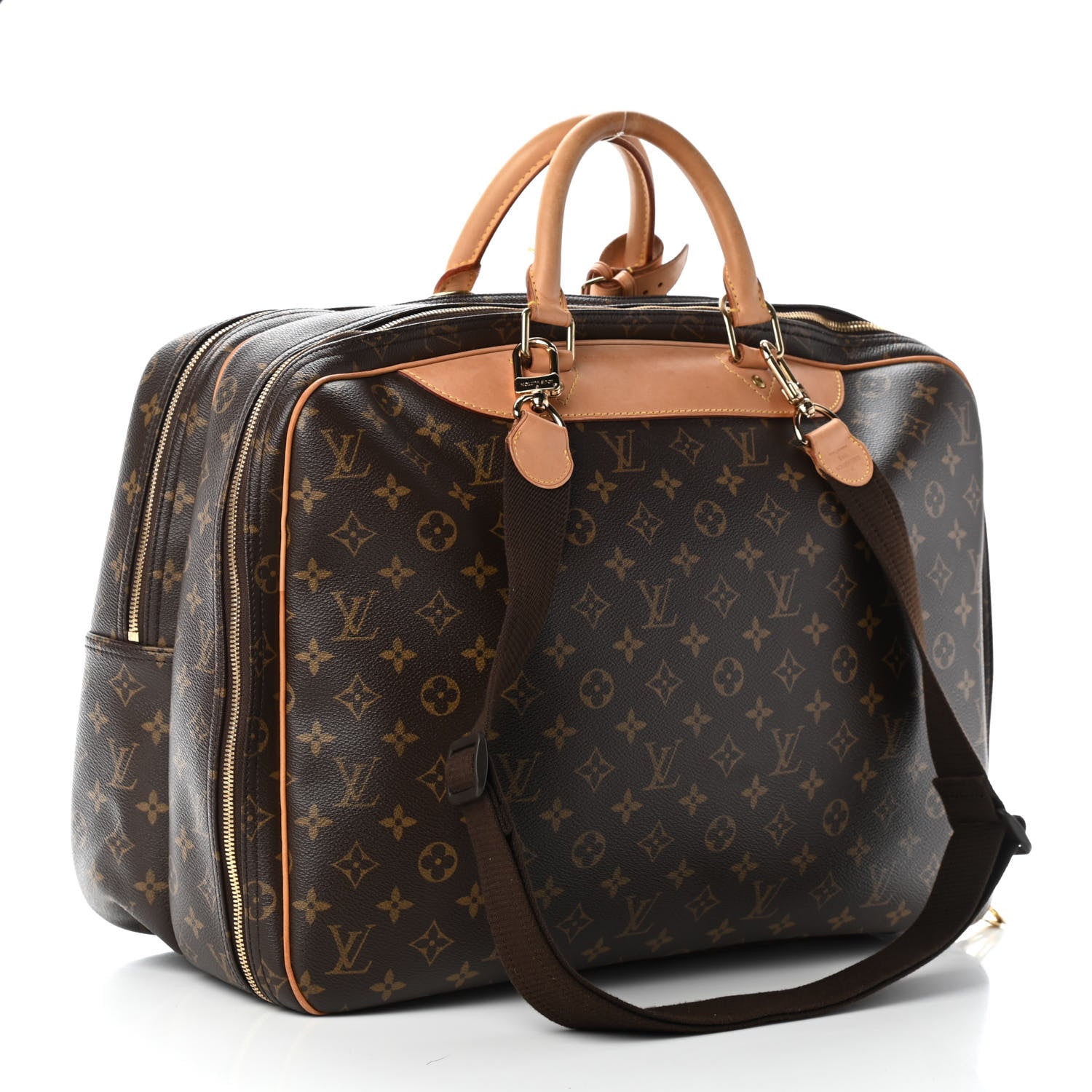 Louis Vuitton Monogram Alize 24 Heures Luggage 3 of 11