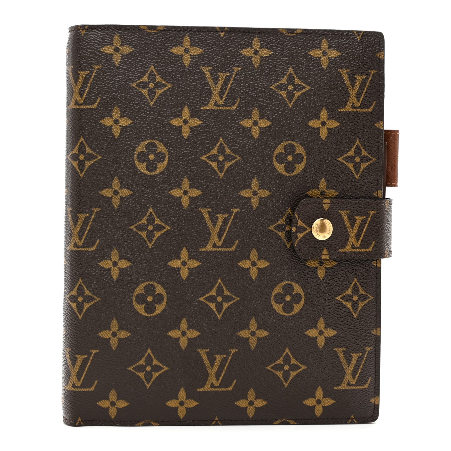 Monogram Large Ring Agenda Cover
