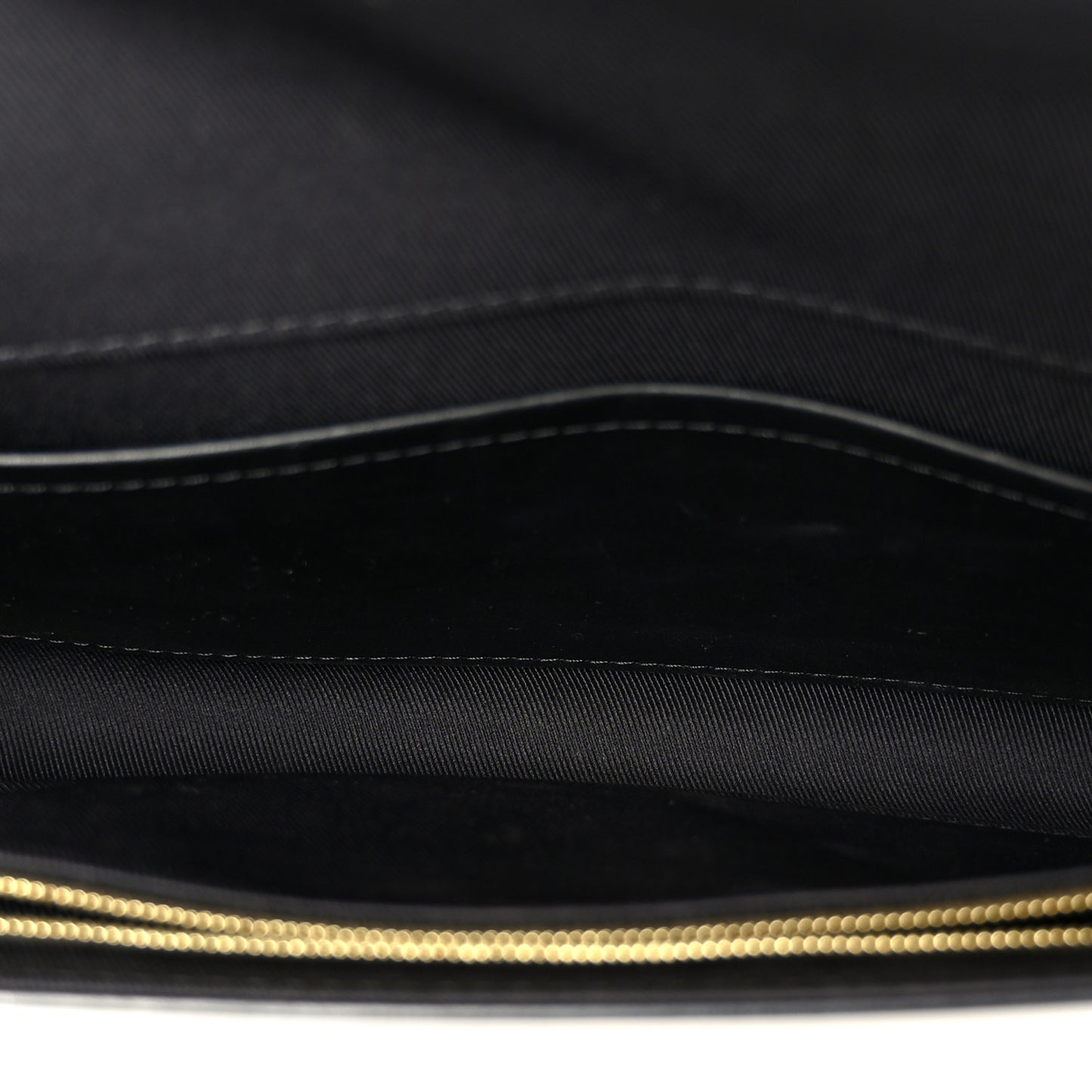 Patent Louise EW Clutch Black