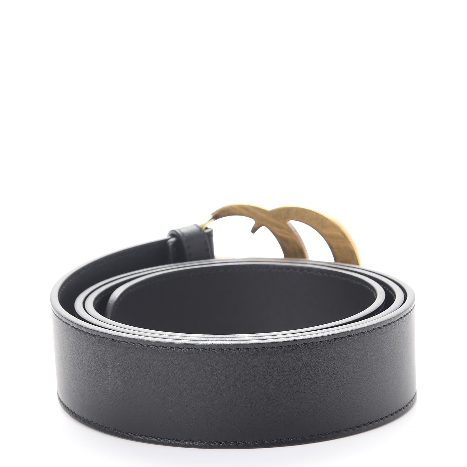Gucci Moon Calfskin Double G 40mm Belt 105 42 Black 3 of 9