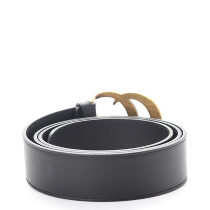 Gucci Moon Calfskin Double G 40mm Belt 105 42 Black 3 of 9