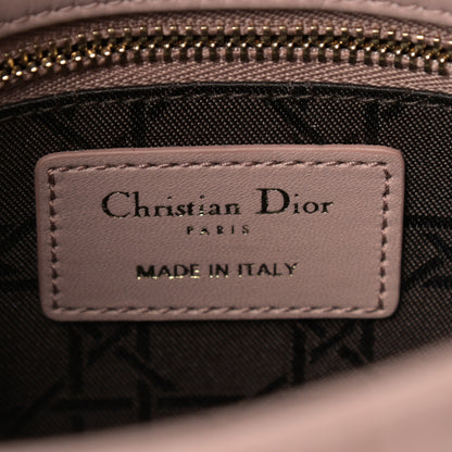 Christian Dior Lambskin Cannage Small Lady Dior Pink 5 of 11