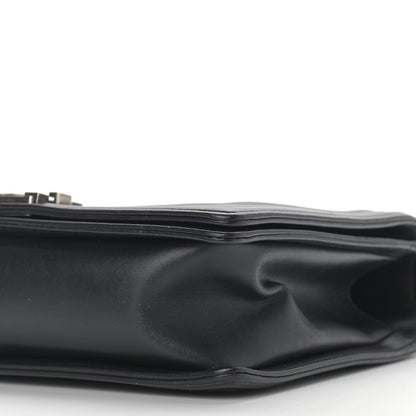 Chanel Calfskin Quilted New Medium Boy Flap Black 6 of 12