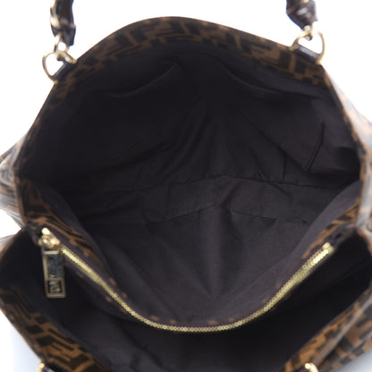 Fendi Zucca Mia Tote Tobacco 6 of 10