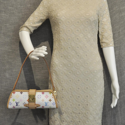 Louis Vuitton Monogram Multicolor Shirley White 2 of 7