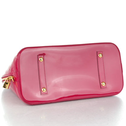 Louis Vuitton Vernis Alma GM Rose Indien 4 of 13