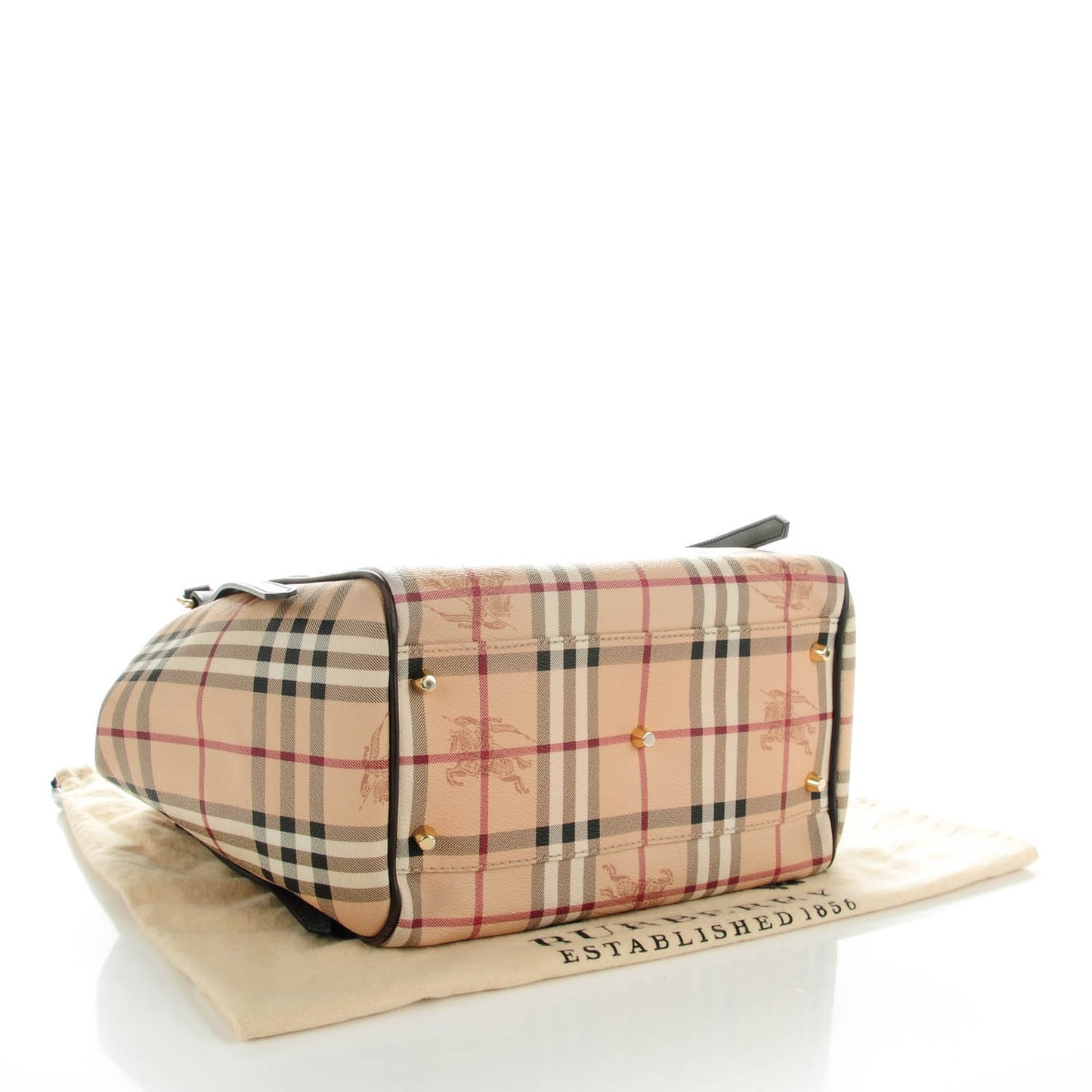 Haymarket Check Small Canterbury Tote Chocolate