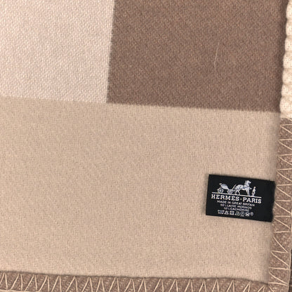 Hermes Wool Cashmere Tissage Blanket Sable 3 of 3