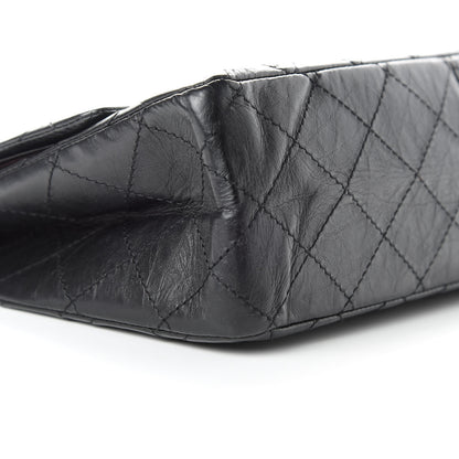 Chanel Aged Calfskin Quilted 2.55 Reissue 227 Flap Black 7 of 10