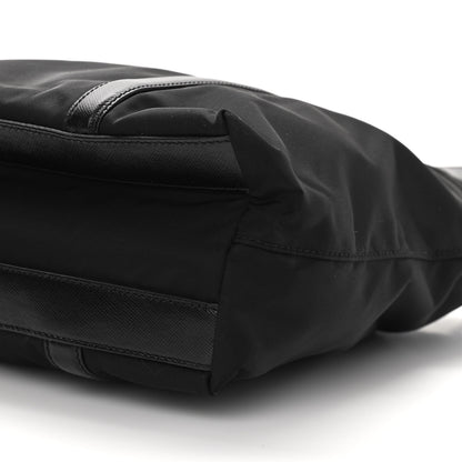 Prada Tessuto Nylon Saffiano Tote Black 10 of 10