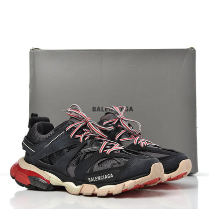 Balenciaga Mesh Nylon Womens Track Sneakers 40 Black Gris 16 of 16