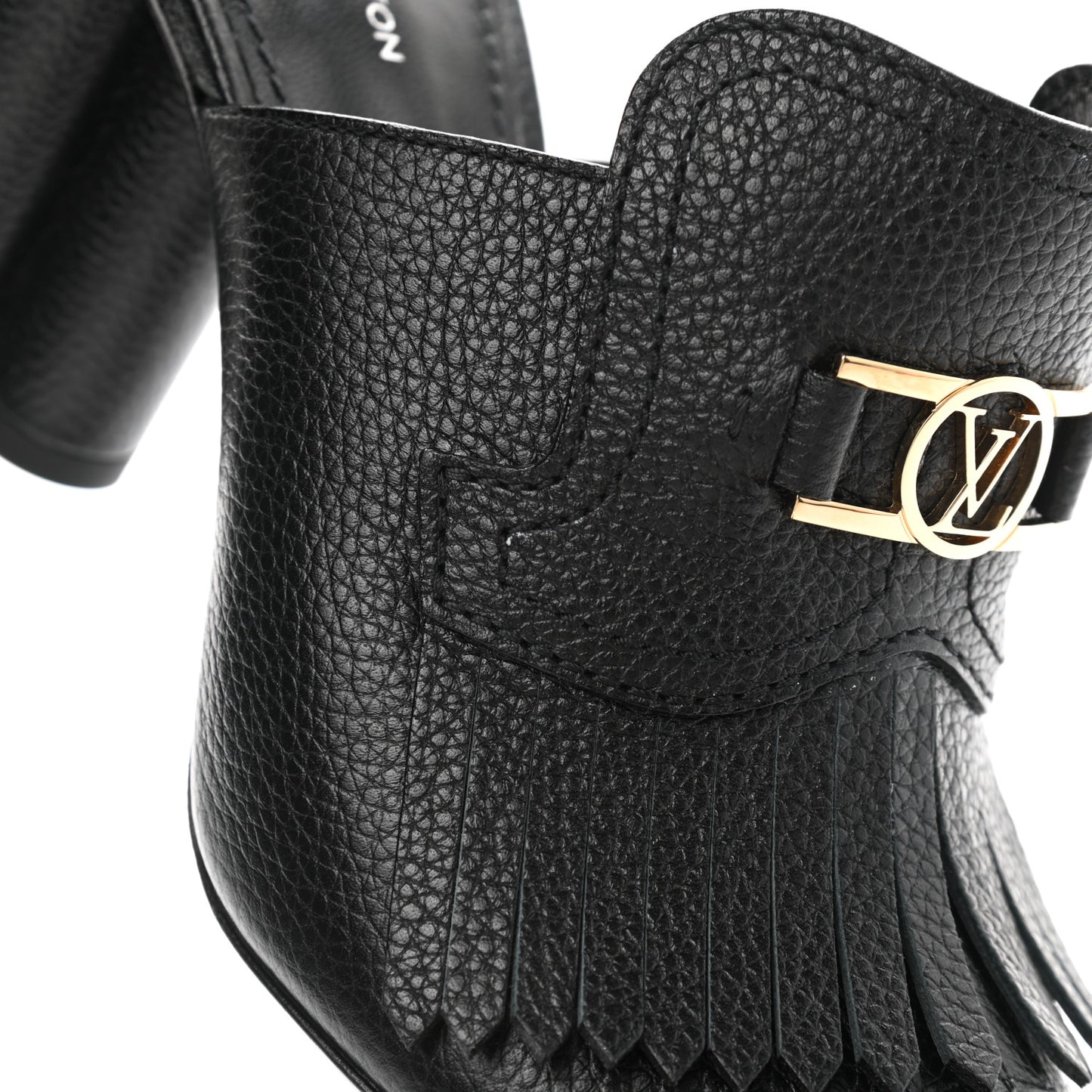 Calfskin Indiana Mule 39.5 Black