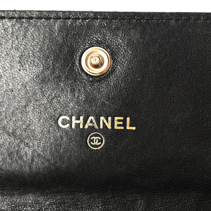 Chanel Caviar Timeless CC Flap Card Holder Black 6 of 8