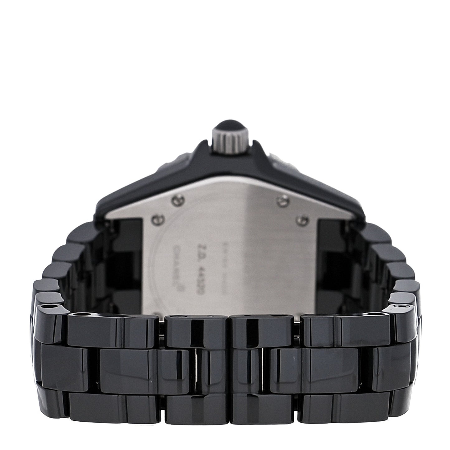 Stainless Steel Ceramic 33mm J12 Quartz Watch Black
