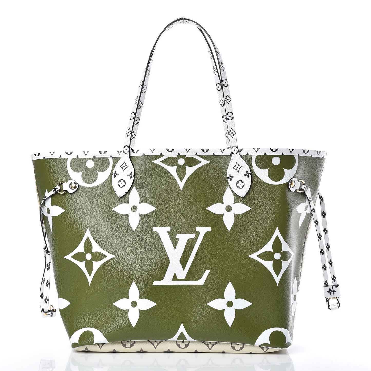 Monogram Giant Neverfull MM Kaki