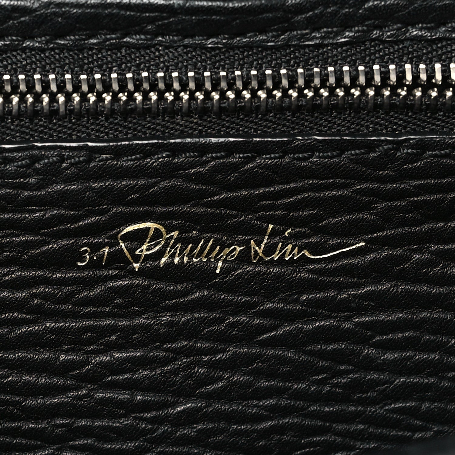 3.1 Phillip Lim Textured Calfskin Denim Mini Pashli Satchel Black 6 of 10