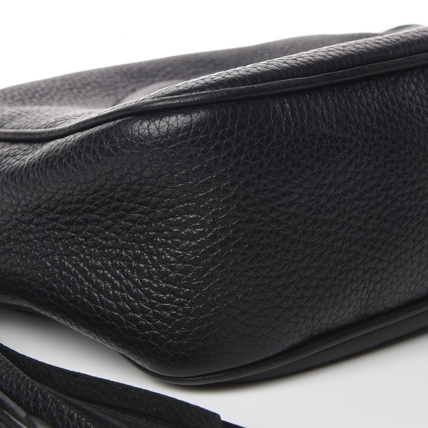 Gucci Pebbled Calfskin Small Soho Disco Bag Black 5 of 13