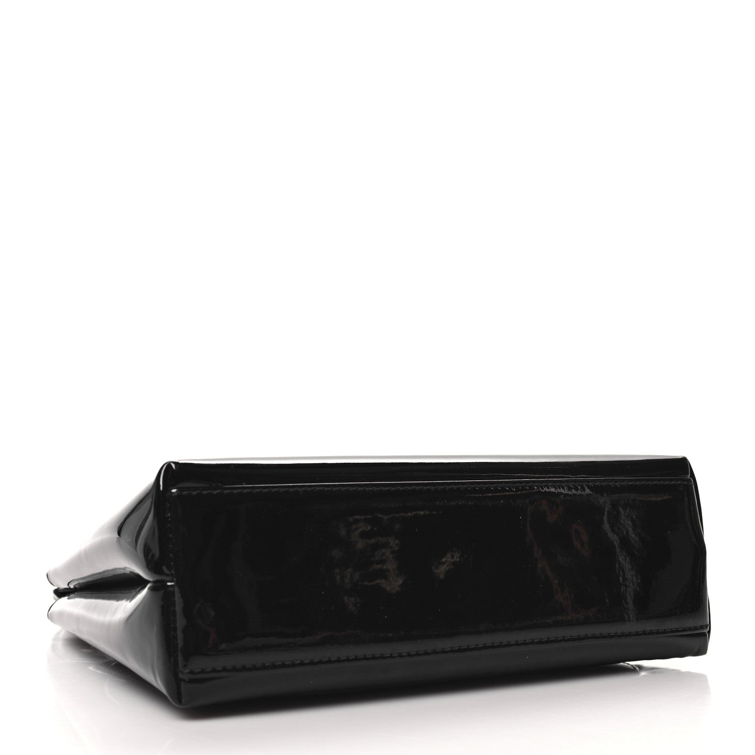 Chanel Patent Small Kelly Flap Bag Black 4 of 13