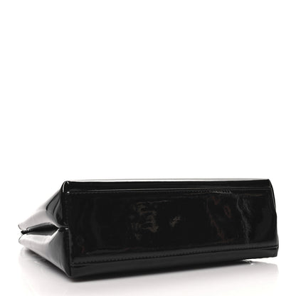 Chanel Patent Small Kelly Flap Bag Black 4 of 13