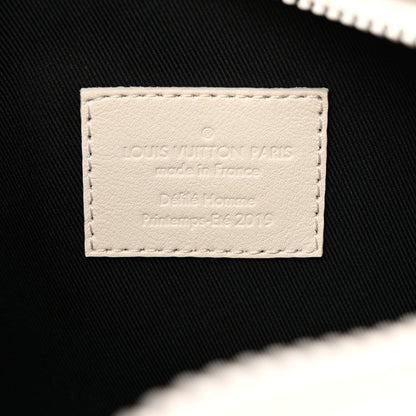 Louis Vuitton Taurillon Monogram Solar Ray Soft Trunk Powder White Powder White 6 of 11