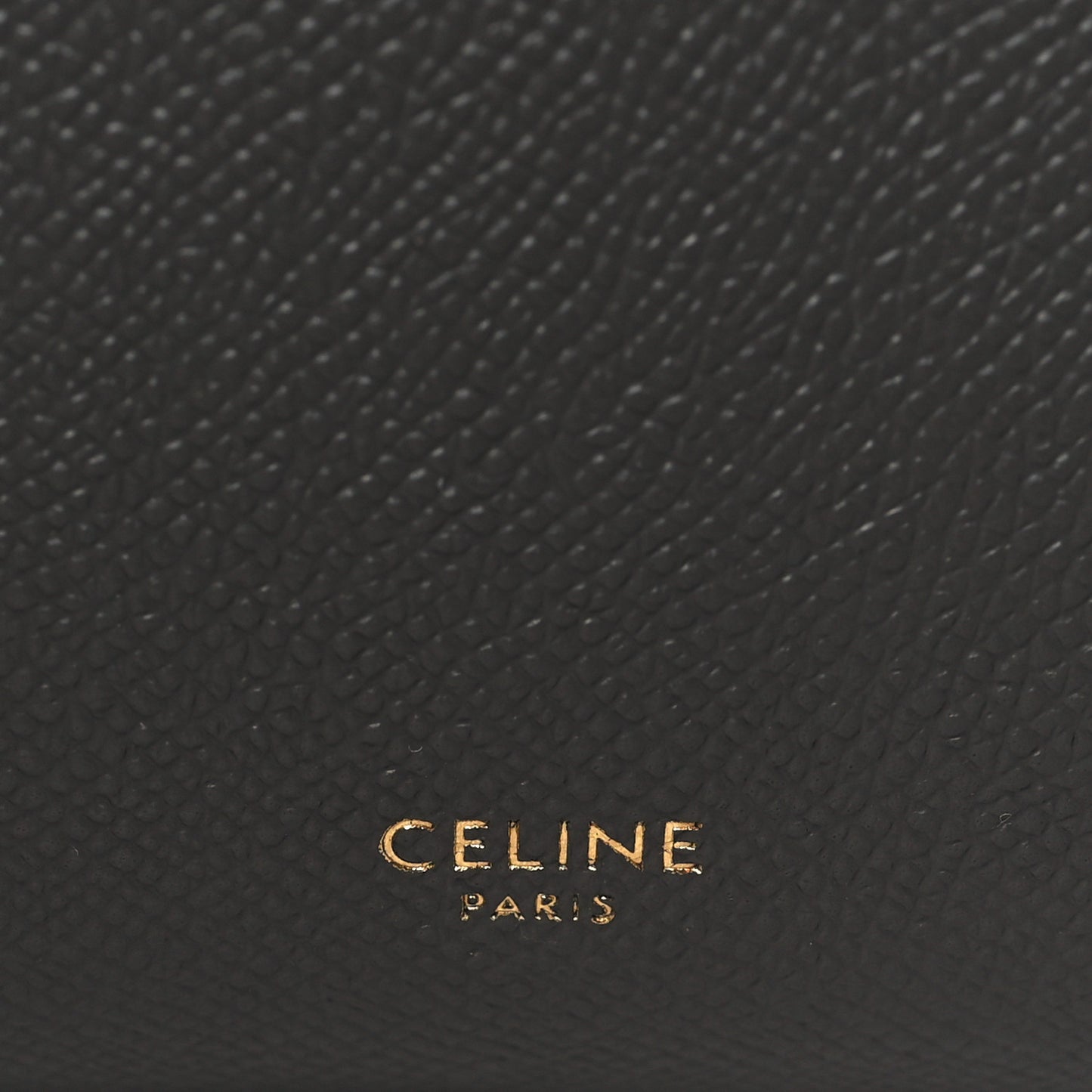 Grained Calfskin Nano Belt Bag Grey