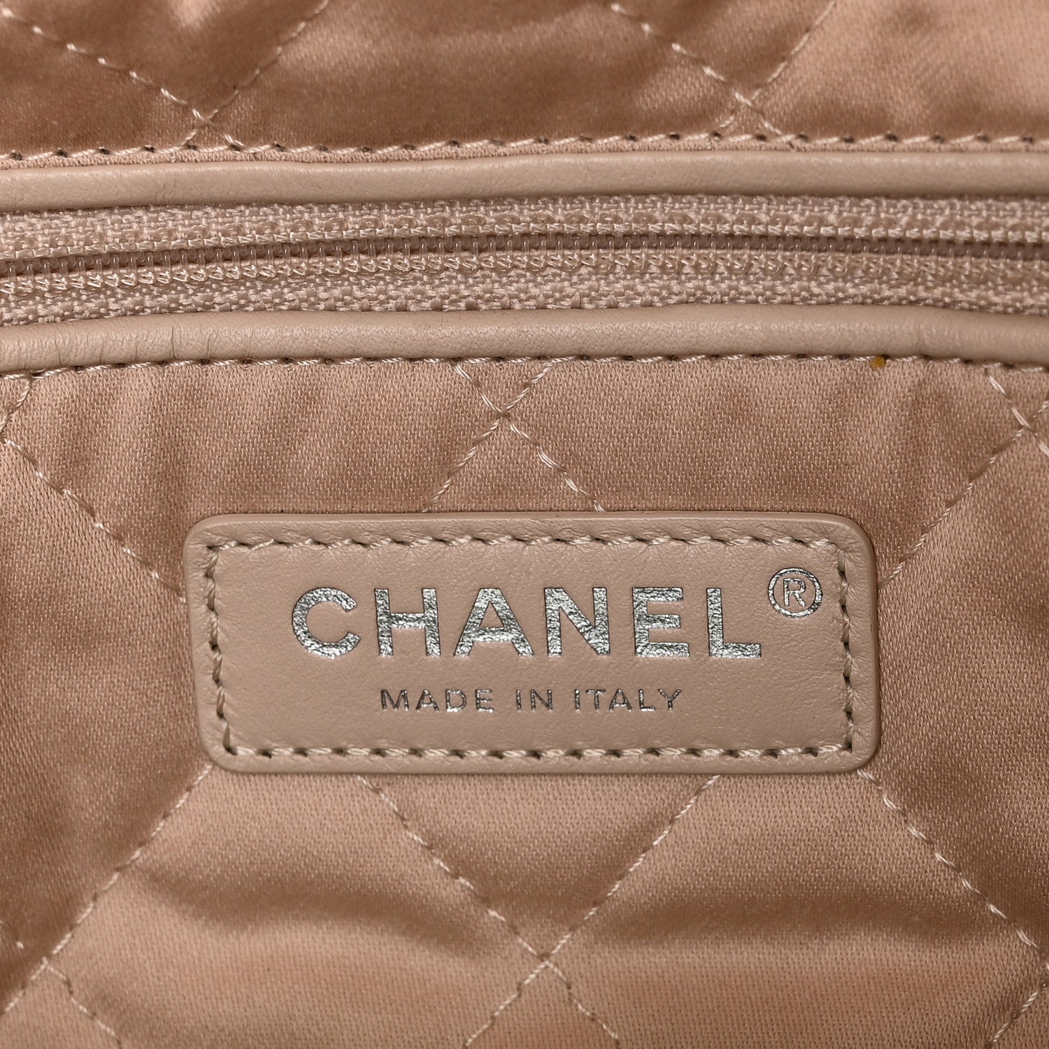 Chanel Shiny Calfskin Quilted Small Chanel 22 Ecru 7 of 11