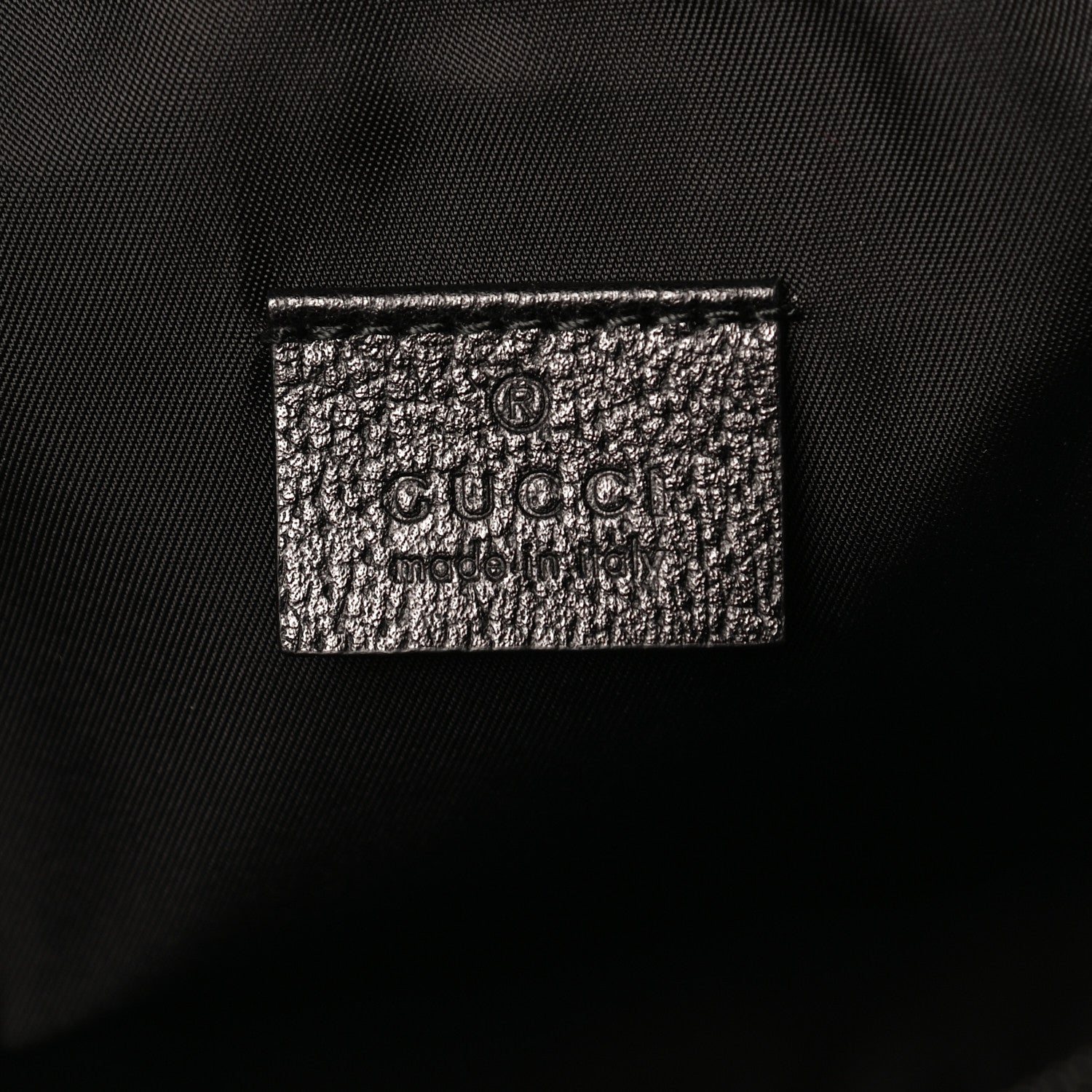 Gucci Nylon Retro Patch Convertible Belt Bag Black 5 of 8