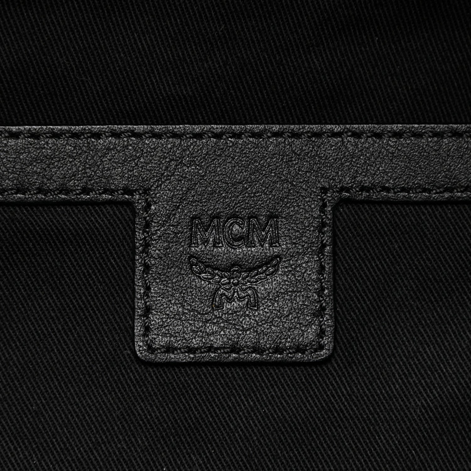 MCM Visetos Medium Belt Bag Black 6 of 10