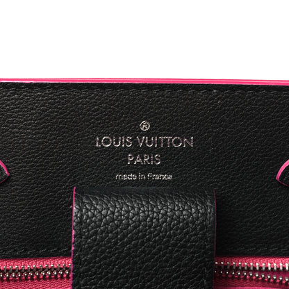 Louis Vuitton Calfskin Lockme Bucket Black 6 of 11