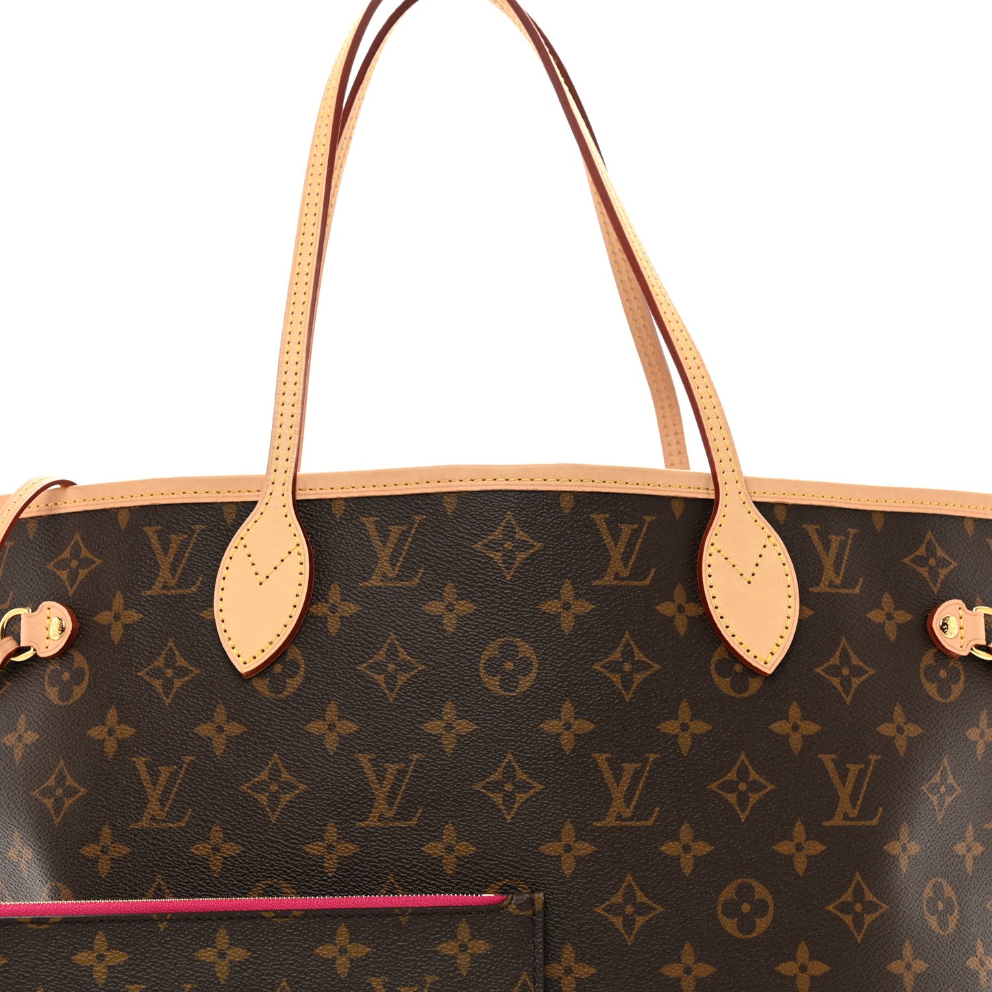 LOUIS VUITTON Monogram Neo Neverfull MM Pivoine