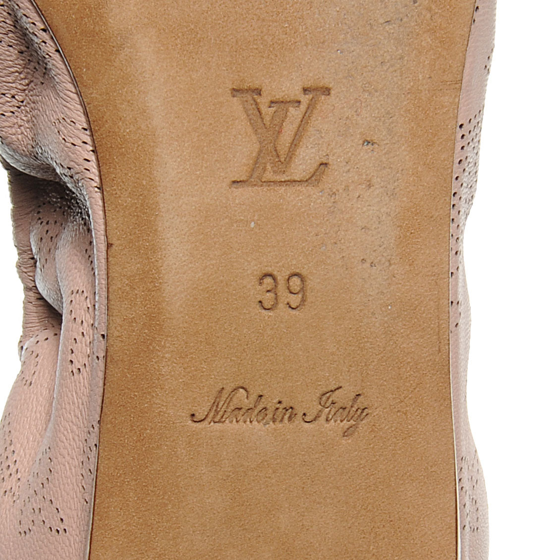 Louis Vuitton Mahina Elba Ballet Flats 39 Nude 6 of 6