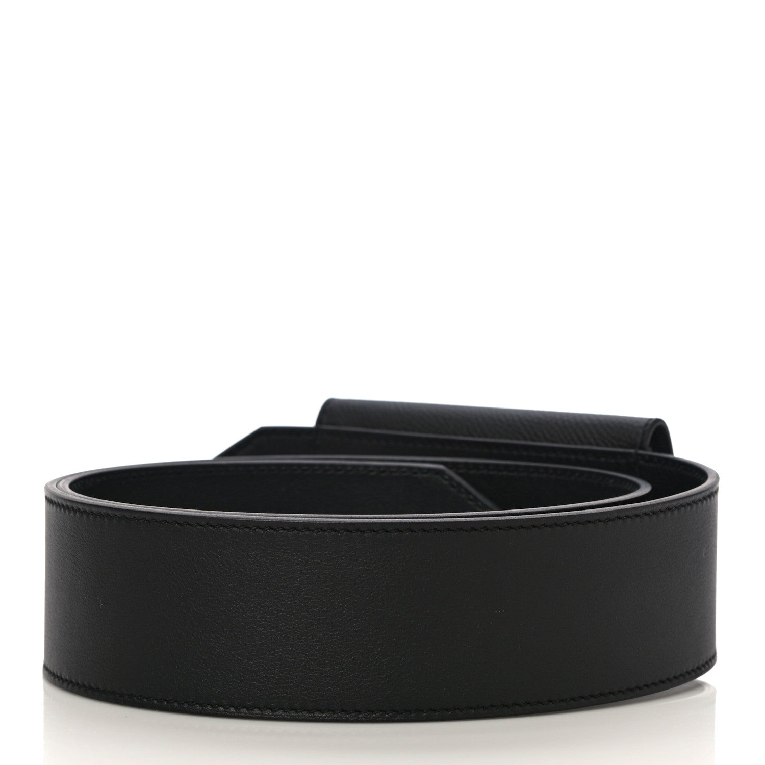 Hermes Swift Epsom Pocket Kelly Shoulder Strap Black 2 of 6