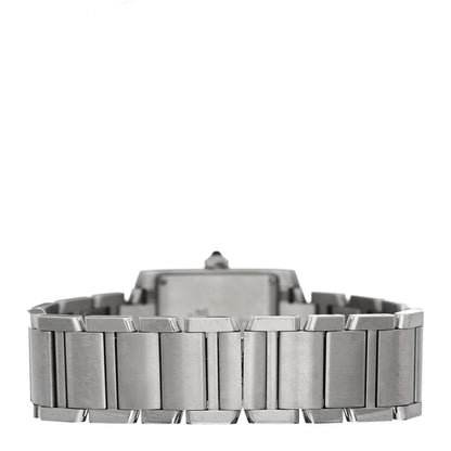 Cartier Stainless Steel 25mm Tank Francaise Quartz Watch 3 of 5