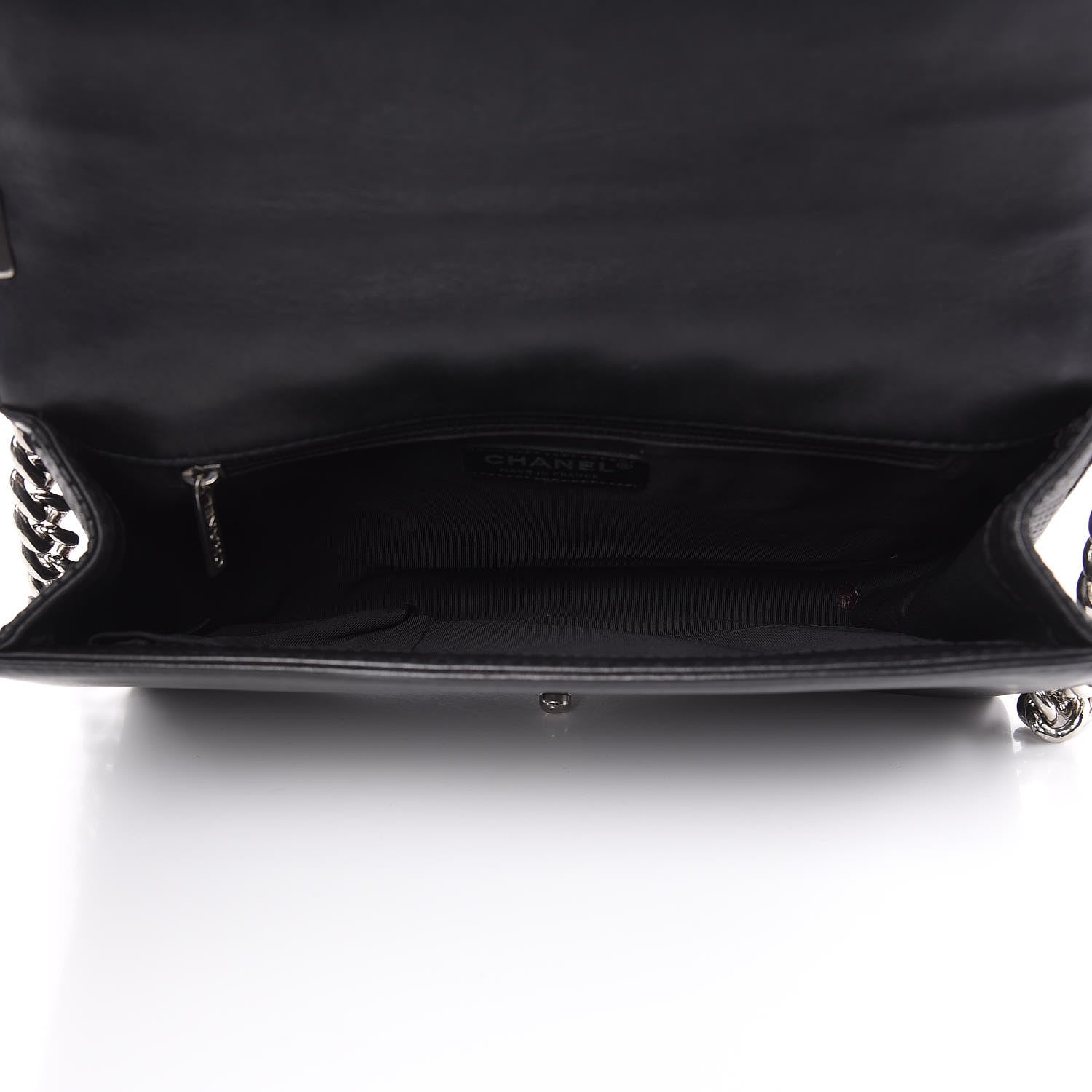 Chanel Perforated Lambskin Quilted New Medium Boy Flap Black 5 of 24