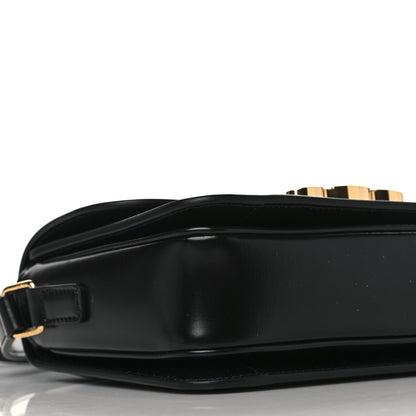 Celine Shiny Calfskin Teen Triomphe Black 8 of 10