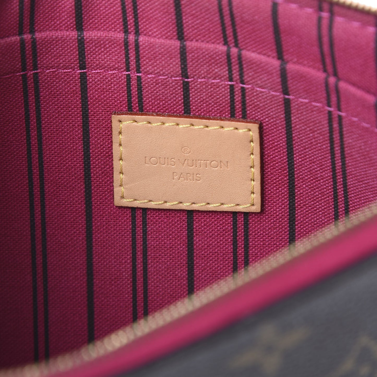 Monogram Neverfull MM GM Pochette Pivoine