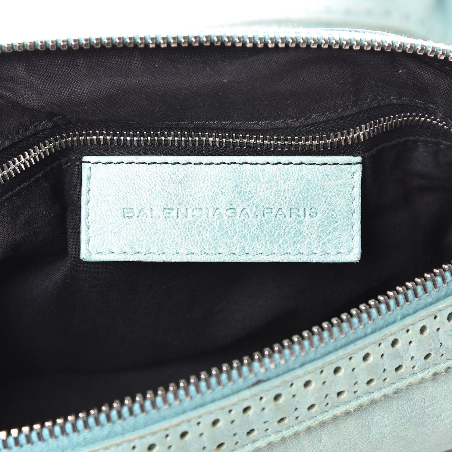 Balenciaga Agneau Giant Brogues Hardware Day Hobo Maldives 6 of 15