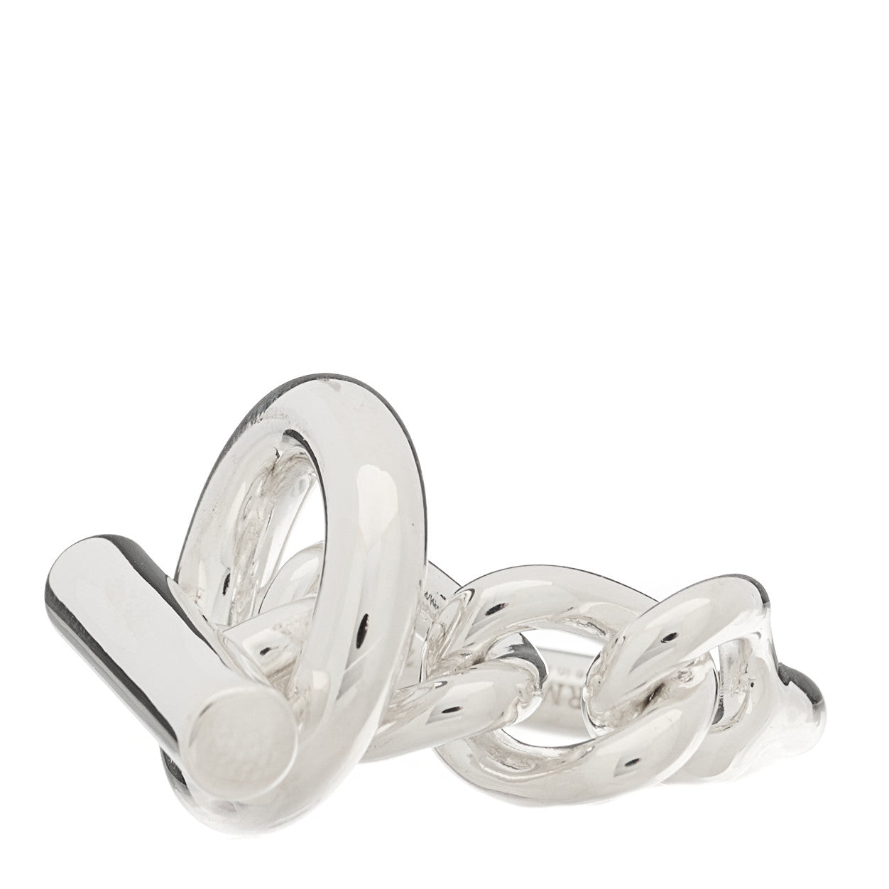 Sterling Silver GM Croisette Ring 57 8