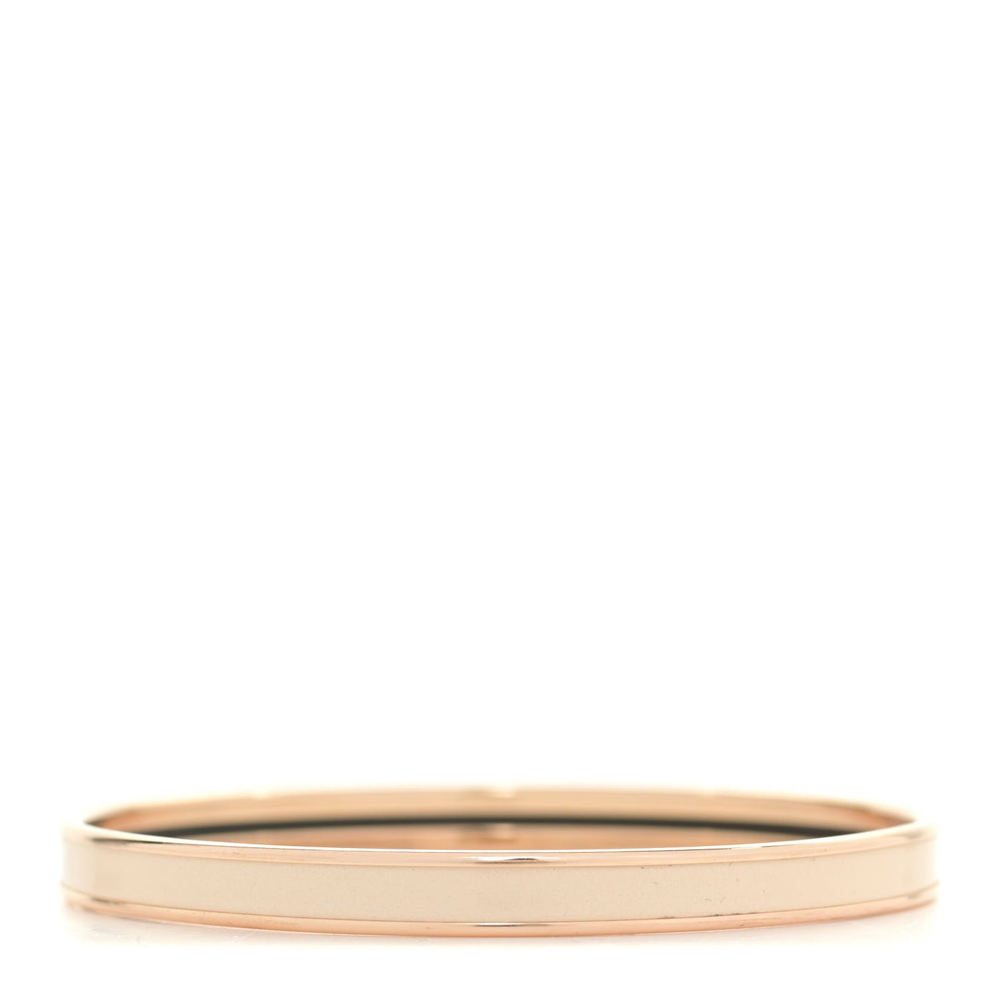 Enamel Printed Extra Narrow Bracelet 70 Pannacotta
